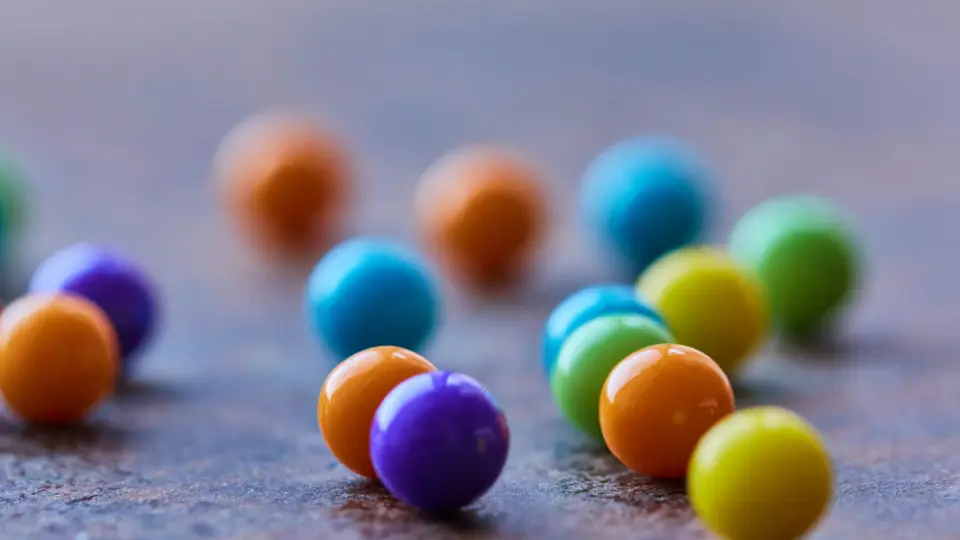 Surtido de caramelos de colores