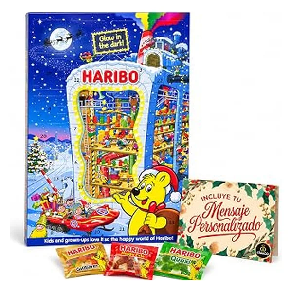 Calendario de Adviento Haribo 2026 Glow in the Dark